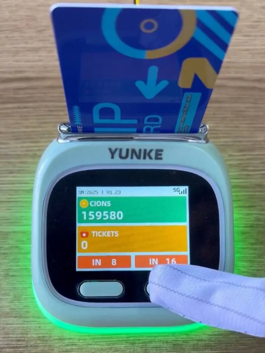 Arcade Card Reader Insert Card