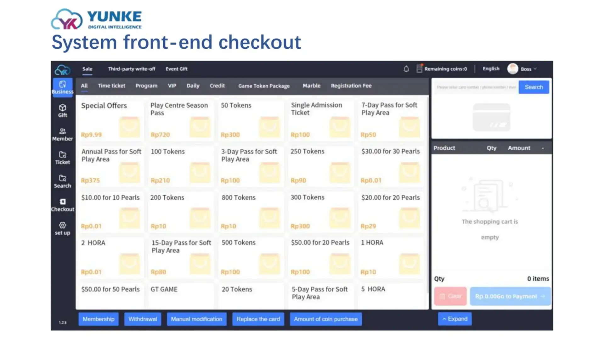 Checkout UI